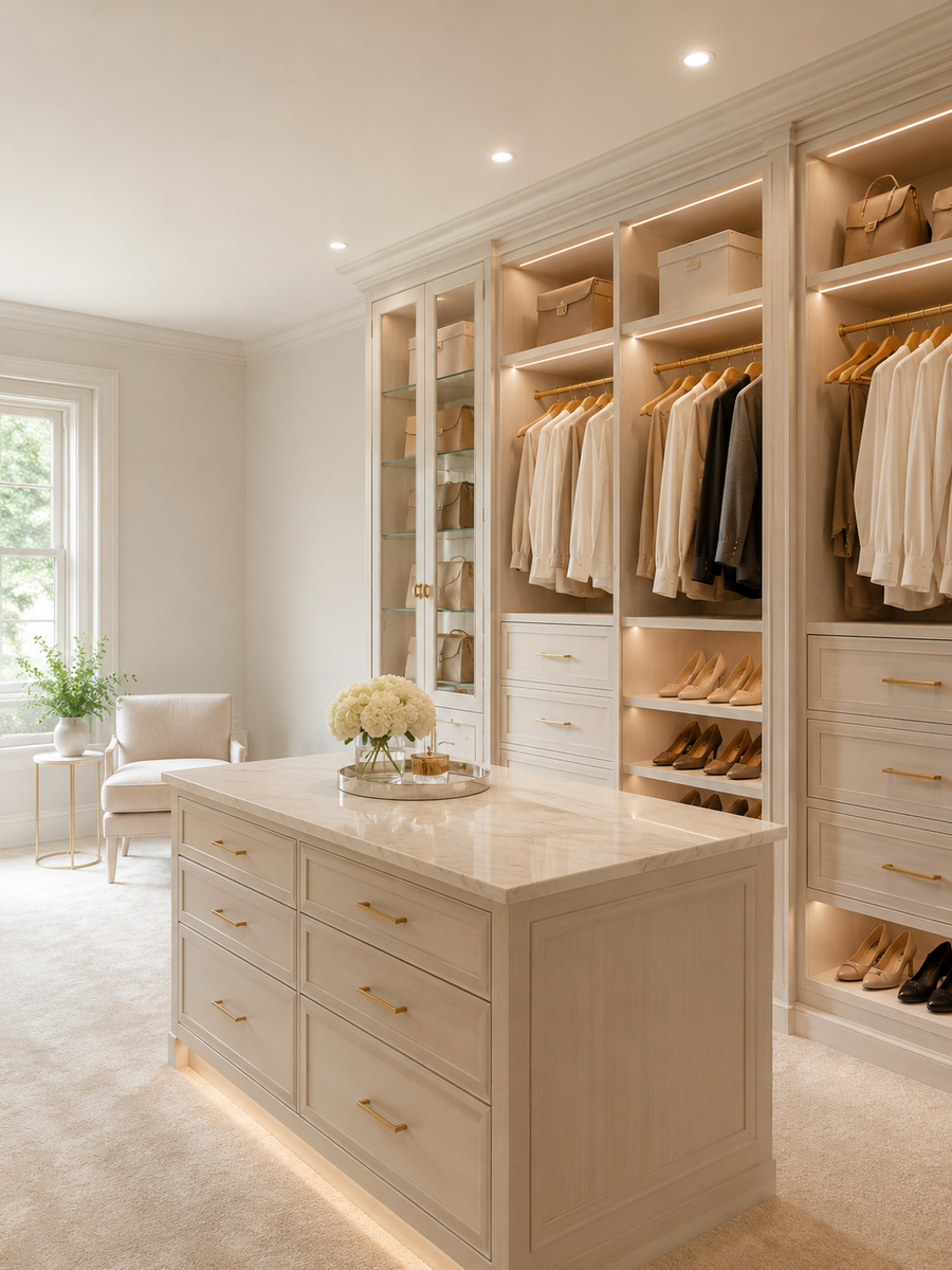 Custom closet and blinds installation in Orlando, FL