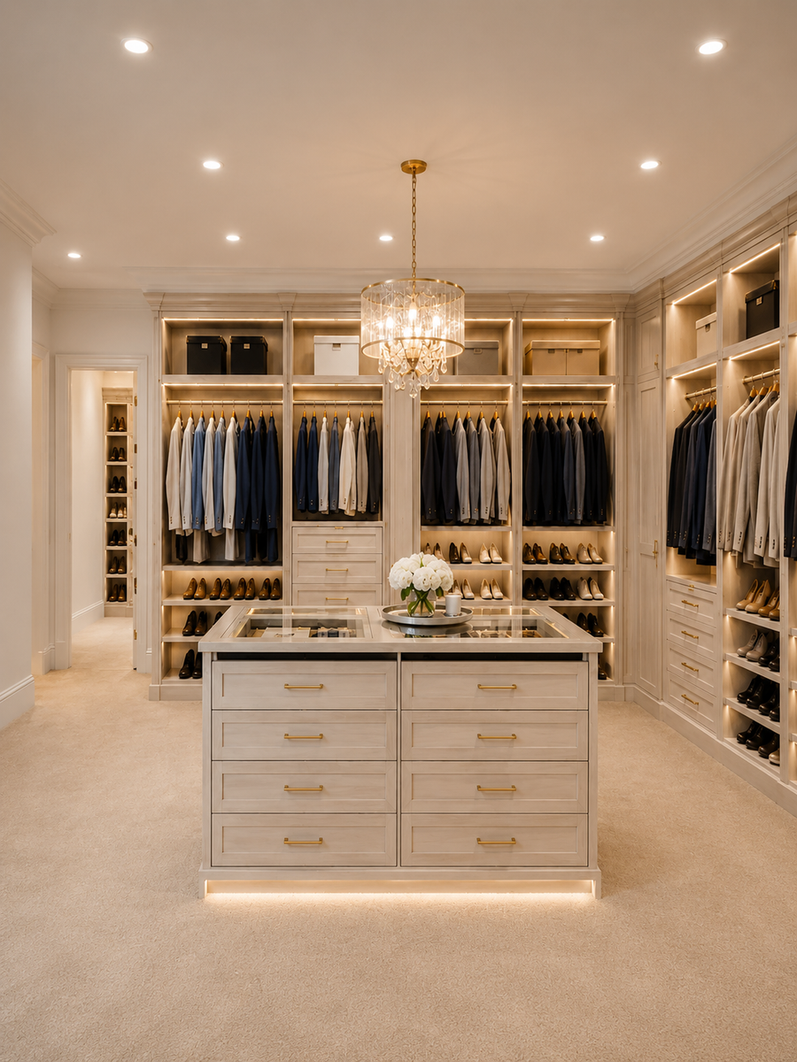 Custom closet and blinds installation in Orlando, FL