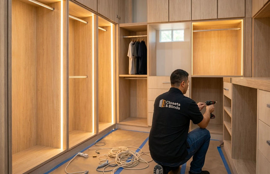 Orlando's Family-Owned Custom Closet & Blinds Company