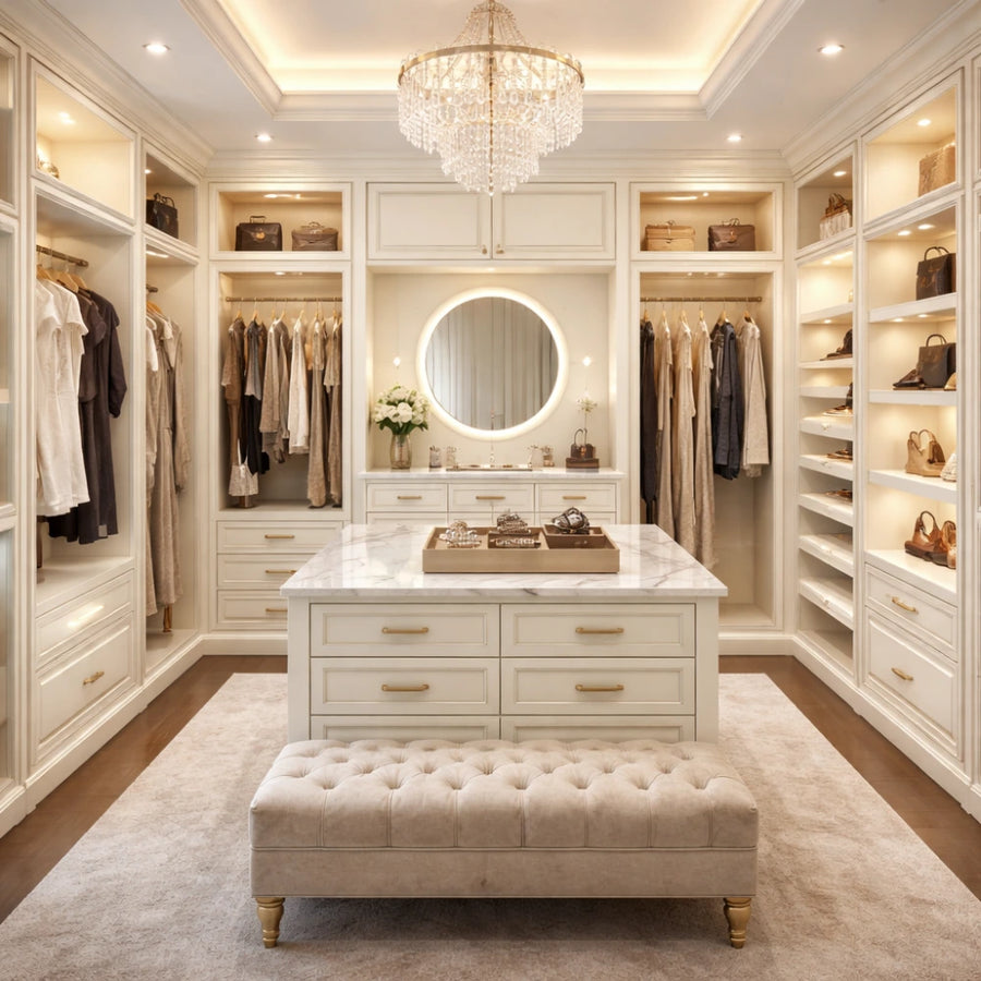 Master Closets & Dressing Rooms